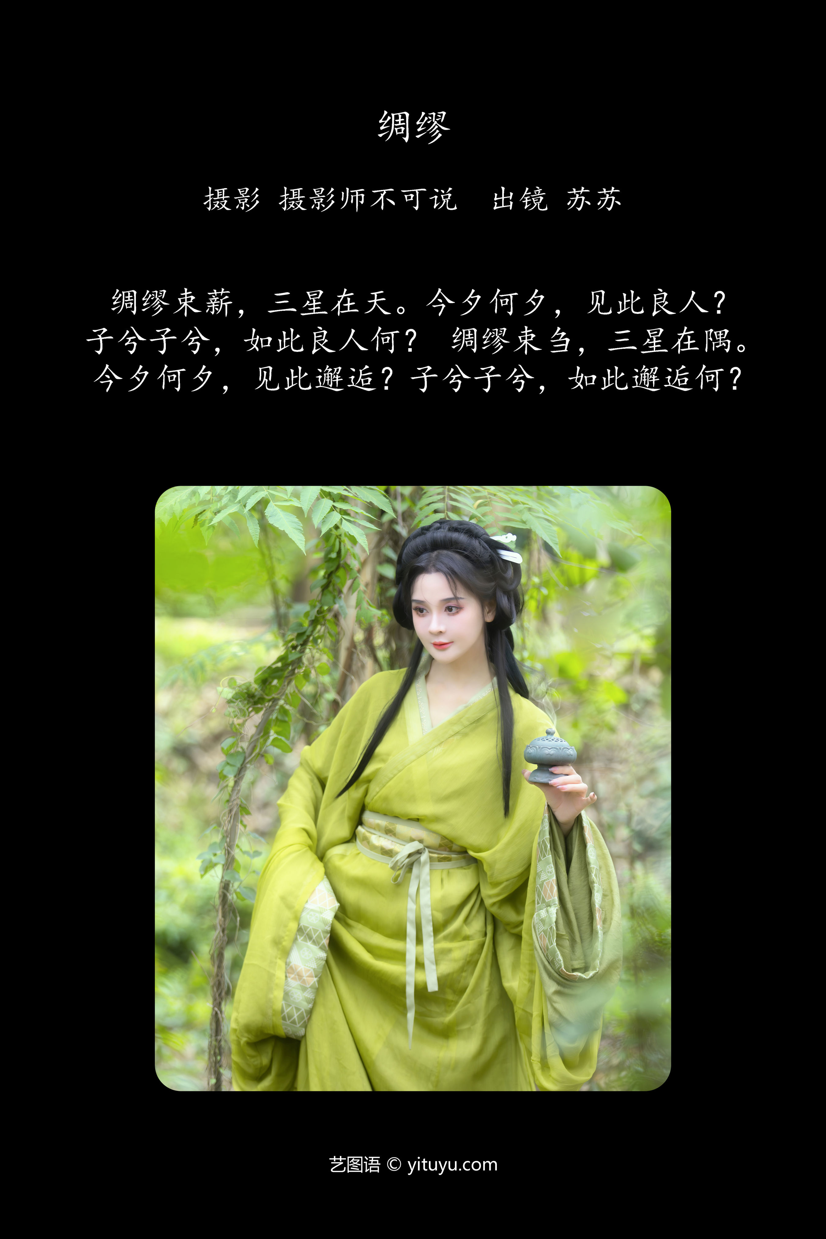 绸缪 古风 禅意 意境 绿色 树林