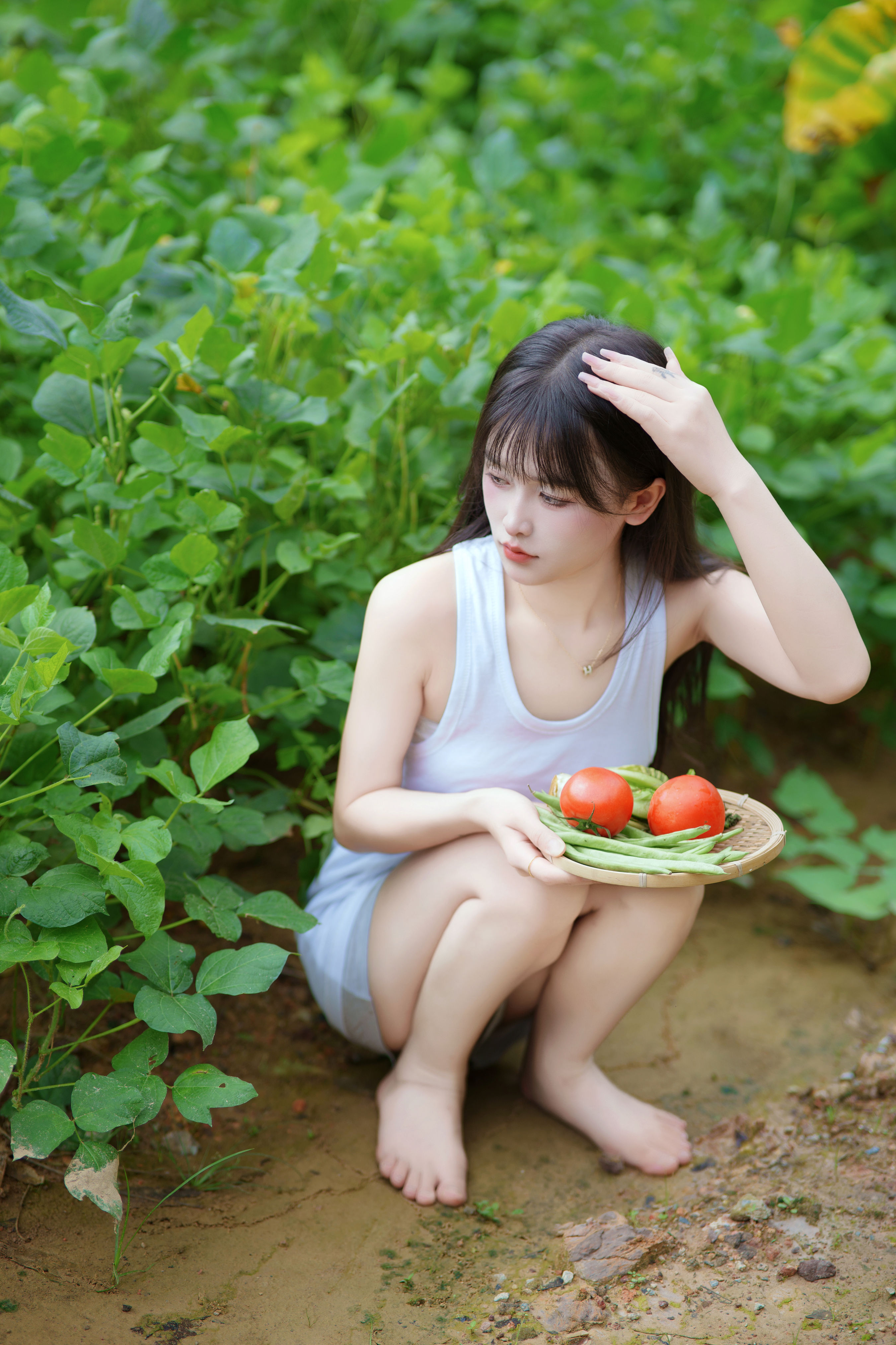 西瓜味的夏天 夏天 少女 性感 写真 养眼