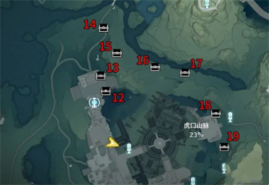 《鸣潮虎口山脉地图探索指南:达成100%全收集攻略》