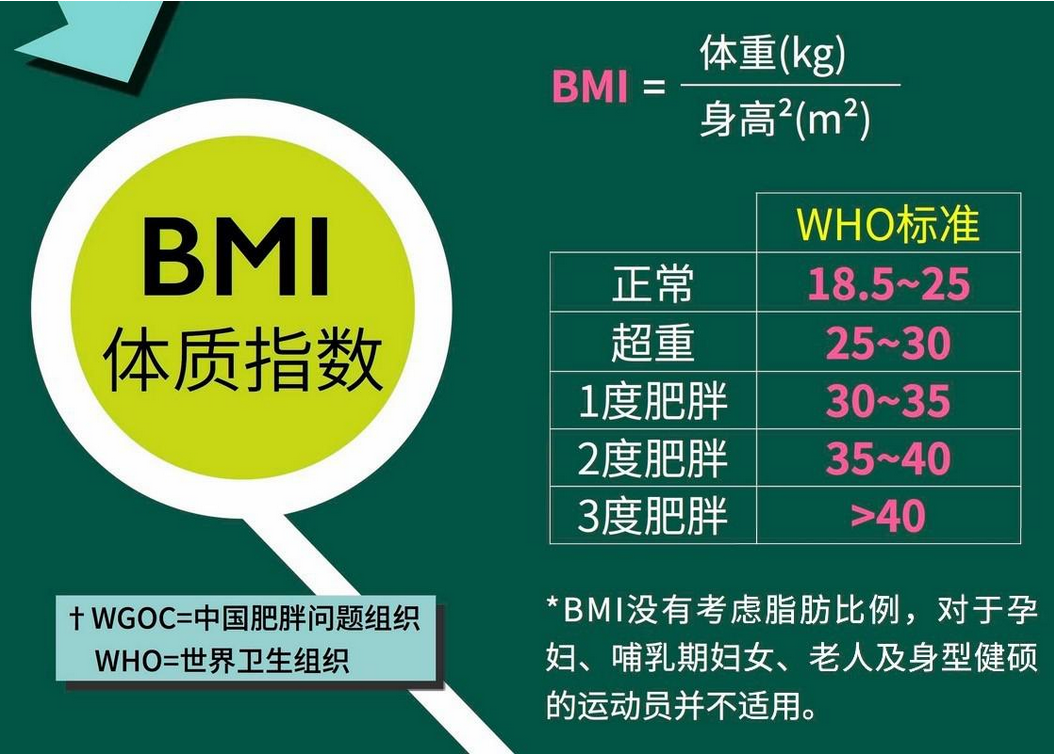 BMI体重指数计算方法：如何精准算出自己的BMI体重指数 